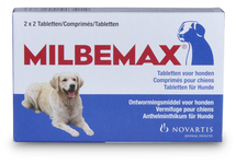 MILBEMAX GROTE HOND 1X4ST