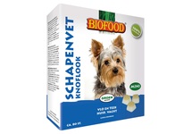 BIOFOOD SCHAPENVETBL. KNOFLOOK 80ST