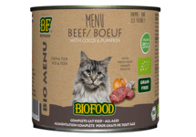 Biofood Organic rund menu kat 200g